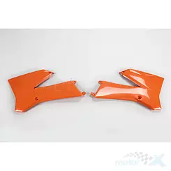 Osłony chłodnicy pomarańczowe  UFO Plast  KTM SX 85 06-12