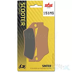 Klocki hamulcowe  spiekane SBS Sinter Maxi Scooter 151MS