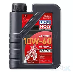 Olej silnikowy 4T, Liqui Moly Offroad Race, 10W60 syntetyczny 1L