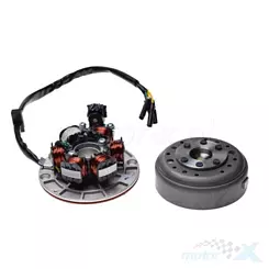 Stator iskrownik, stojan alternatora, z magnetem, wersja B, Pit Bike MRF YX140