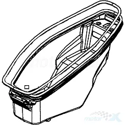 Schowek pod siedzeniem Kymco Skytown 125