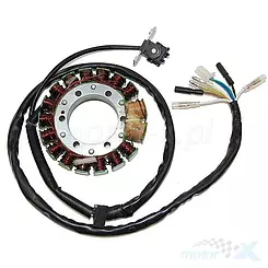 Stator iskrownik, stojan alternatora, uzwojenie alternatora, HI POWER (2x100W), Electrosport HONDA XR 400R (96-03), XR 650R (00-07) 