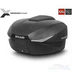 Kufer centralny Shad Top Master SH58X Carbon, 3 pojemności