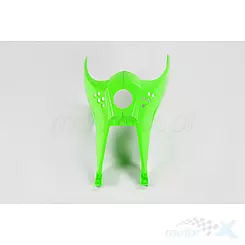 Osłony chłodnicy zielone UFO Plast Kawasaki KLX 110 10-