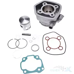 Cylinder kompletny 47.00mm 70cc, nicasil, WM Motor, Minarelli 2T LC horizontal