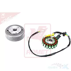 Stator iskrownik, stojan alternatora, z magnetem Romet CRS 125FI