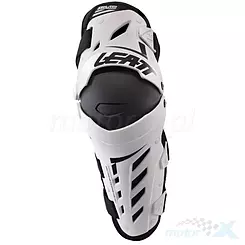 Nakolanniki ochraniacze kolan Leatt Knee Guard Dual Axis biało/czarne