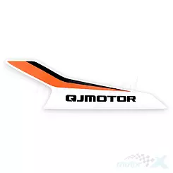 Naklejka osłony zbiornika paliwa "QJMOTOR" prawa WN00 QJMotor TRX 125