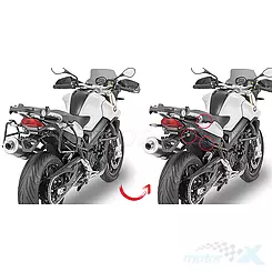 Stelaż kufrów bocznych Kappa monokey (szybki montaż) BMW F 800R / BMW F 800GT