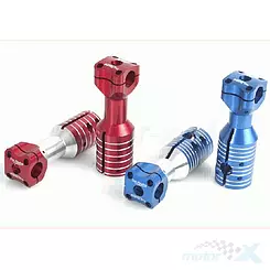 Adapter kierownicy Piaggio NRG czerwony