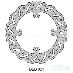 Tarcza hamulcowa, przednia, wave, Delta Braking DBD024 (NG1048X)