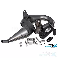 Wydech Giannelli Vintage Black Aluminium, Vespa PX 200