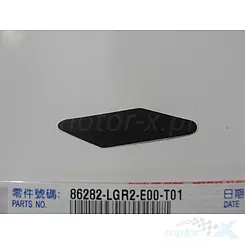 NAKLEJKA P XC500 MMC W1 86282-LGR2-E00-T01