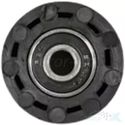 Rolka napinacza łańcucha napędowego, 8x38x24mm, czarna, UFO Plast HO04646001