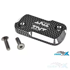 Pokrywa pompy hamulcowej TNT, carbon, Derbi / Peugeot (AJP)