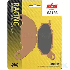 Klocki hamulcowe  spiekane SBS Sinter Racing 931RS