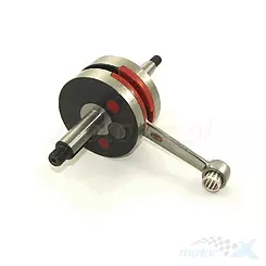 Wał korbowy, sworzeń tłoka 12mm, Power Rod Minarelli AM6 / 1E40MB 50 2T LC