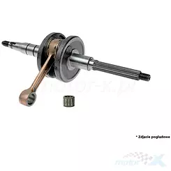 Wał korbowy, sworzeń tłoka 10mm, Top Racing Minarelli CW vert. 50 2T AC