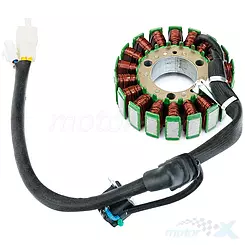 Stator iskrownik, stojan alternatora, 18 cewek Romet RCR V2 / Benda Chinchilla 125