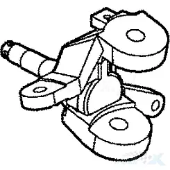 Zwrotnica lewa Kymco MXU