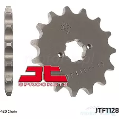 Zębatka przednia 420 14 zębów 14 / 17mm  JT Sprockets JTF1128
