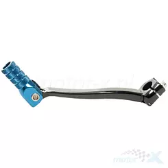 Dźwignia zmiany biegów, aluminiowa, czarna, końcówka niebieska, Accel SCL720953BL YAMAHA YZF 250/450 '14-'18, WRF 250 '14-'18, WRF 450 '16-'18 