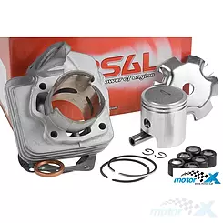 Cylinder kompletny 46.00mm 70cc aluminium sworzeń 10mm Airsal Sport Honda Vision / Peugeot ST Rapido