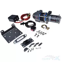 Wyciągarka ATV, uciąg 1043kg, 12V 0.8HP, linka syntetyczna 14 metrów 4.8mm, EWP2500