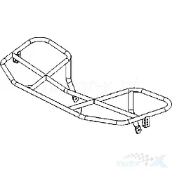 Bagażnik przedni Kymco MXU 300R
