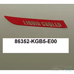 NAKLEJKA lewa (LIQUID COOLED) S9 86352-KGB5-E00