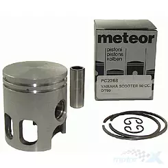 Tłok kompletny 50cc Meteor Yamaha DT  (od 40.00mm do 42.50mm) [różne średnice]