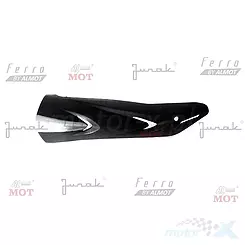 Osłona tłumika główna czarny mat / grafit Junak 904 / 905 Euro 4