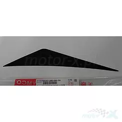 NAKLEJKA OBUDOWY prawa PRZEDNIA S8 86282-LHB3-E00-T01 CZARNE