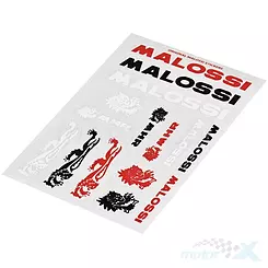 Naklejki Malossi Mini V1, zestaw 110x168mm