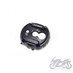 Osłona stacyjki, czarna, Leoshi CNC, Yamaha NMax