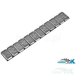 Ciężarki do kół, stalowe, klejone 5g, 12szt
