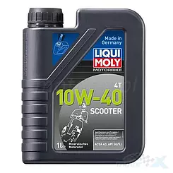 Olej silnikowy 4T, Liqui Moly Scooter, 10W40 mineralny 1L