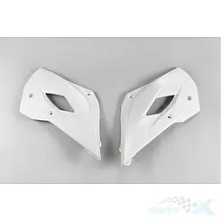 Osłony chłodnicy białe UFO Plast Husqvarna TC 85 14-17