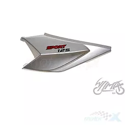 OSŁONA BOCZNA lewa SREBRNA Shineray XY125-10D