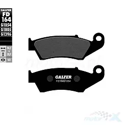 Klocki hamulcowe Galfer Semi Metal Street FD164G1054