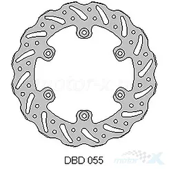 Tarcza hamulcowa, tylna, wave, Delta Braking DBD055 (NG1057)