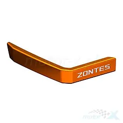 Emblemat reflektora "ZONTES", pomarańczowy, Zontes GK 125 / GK 350