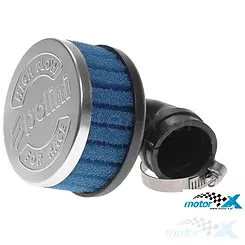 Filtr powietrza stożkowy 38mm 90° gąbka krótki Polini High Flow