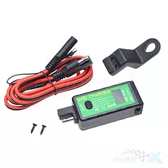 Ładowarka dual USB, złącze SAE, USB C 36W + USB 3.0 QC 18W