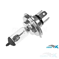 Żarówka H4 P43T 12V 60/55W biała, homologacja