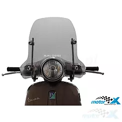 Szyba przednia Malossi Sport, przyciemniana, średnia, Vespa Primavera 50-150