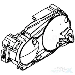 Pokrywa paska napędowego Kymco AK 550 Euro 4