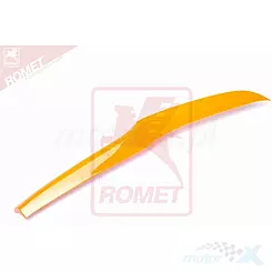 Listwa osłony tylnej górnej lewej żółta Ferro 602 / Kingway Mosquito / Router XL