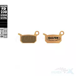 Klocki hamulcowe Galfer Sintered Off-Road FD230G1396