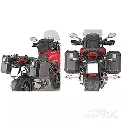 Stelaże kufrów bocznych MONOKEY CAM-SIDE, pod kufry KFR KFORCE ALU, DUCATI Multistrada 1260 (18)